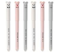 AstraGlam Lot De 6 Stylos À Bille Effaçables - Stylos Effaçables, Roller Effaçable, Stylos Gel Effaçables, Stylos À Bille Effaçables, Stylos Effaçables Legami, Ensemble Stylos Legami