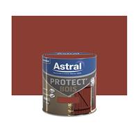 ASTRAL peinture Protect' Bois Glycero - fenêtres, volets, meubles de jardin, barrières - Couleur : Satin Ton Bois - Quantité : 500ml