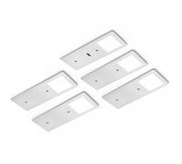 AstraLED SE Set-5 Lampes sous châssis en boîtier aluminium 3900 K blanc neutre / Lampes pour niches / Lumica