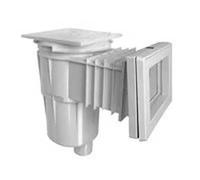 Astralpool 35665 Couvercle Carré à Bouche Longue Standard Pour Skimmer De Piscine 6e Polyester 17.5l