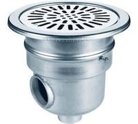 Astralpool en acier inoxydable 00268 Aisi316 – Écoulement rond pour piscine – Sortie latérale – Sortie 2 pouces – Argent – Argent – Taille unique