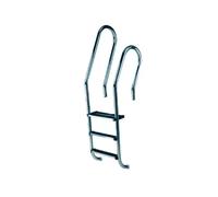 Astralpool Mixta Aisi316 Pool Ladder + 1 Double Safety Step 2 Steps Argenté