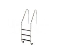 Astralpool Standard Aisi316 Pool Ladder 2 Luxe Steps Argenté