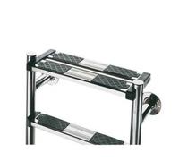 Astralpool Moitié Inférieure Des échelles Divisées 08091 2 Luxe Steps + 1 Double Safety Step