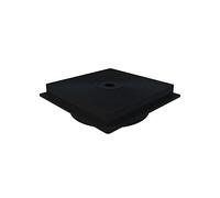Astralpool Pièce à sceller Piscine - Couvercle de Skimmer Rond Socle carré - Gris Anthracite de