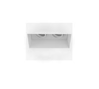 Astro Blanco Twin Adjustable Einbauleuchte, plâtre