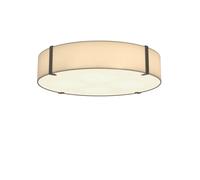 Astro Elba Round 600 Deckenleuchte, abat-jour textile putty