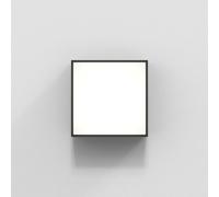 Astro Kea - LED 1 lumière Outdoor Square Small Flush Light Structured Black IP65