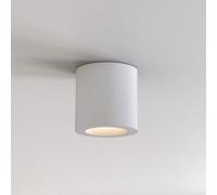 Astro Kos - Downlight rond monté en surface blanc mat IP65, GU10