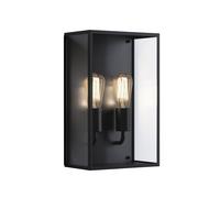Applique murale d'extérieur ASTRO Messina Twin 2x12W E27 noire 1183027