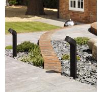 Astro Soprano Bollard - 1 lumière Borne extérieure Lumière noire IP65
