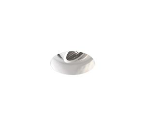 Astro Trimless Slimline Rond Réglable Spot à Quatre Zones Blanc Mat