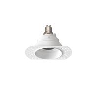 Astro Trimless Slimline Rond Réglable Spot à Quatre Zones Blanc Mat