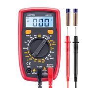 AstroAI Multimètre Numérique Portable Testeur Électrique Multifonction 2000 | Précis et Sécurité, Voltmètre, Ampèremètre, Ohmmètre, Testeur de Tension AC/DC, Courant DC, Résistance, Continuité, Diode