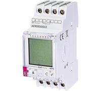 ASTROCLOCK-2 Interrupteur horaire 2 canaux astronomique 16A 2M 230V AC EVE