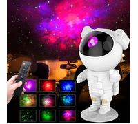 astronaute projecteur ciel étoilé - lampe veilleuse pour enfant bébé - led pied