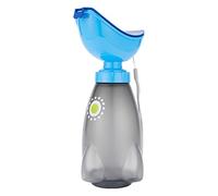 Asudaro Bouteille D'urinoir 600 ML, Urinoir Portable Réutilisable pour Voiture Urinoir pour Enfant Urinoir Portable étanche avec Couvercle Urinoir d'urgence pour Homme/Femme/Bébé/Enfant
