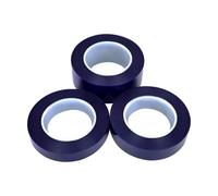 ASUIU Ruban de protection métallographique for échantillons de PCB - Ruban électrostatique semi-transparent bleu, 328 pieds Rol-1pc(200mm)