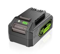 ASUNCELL Batterie de rechange 4 Ah 24 V pour Greenworks, batterie Li-Ion compatible avec Greenworks 24 V 29842 29852 BAG708 BAG711 20352 22232 2508302