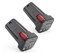 ASUNCELL Güde Lot de 2 batteries 2500 mAh 12 V pour pompe de récupérateur d'eau de pluie Güde RFP 12-201-04, fonction clic - Batterie de rechange lithium-ion GAP1230