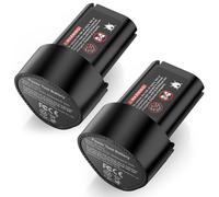 ASUNCELL Lot de 2 batteries de rechange BL1013 3,5 Ah 10,8 V pour Makita 10,8 V lithium-ion BL1014 DF030D DF330D LCT203W TD090D Compatible avec batterie Makita 194550-6 194551-4 195332-9 ber ber