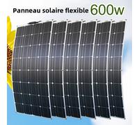 ASUNERGE Panneau solaire flexible ASUNERGE 12V 600W 100W 200W 300W 400W 500W, monocristallin, pliable, étanche, meilleur panneau solaire de Chine pour camping-car Panneau solaire 600w