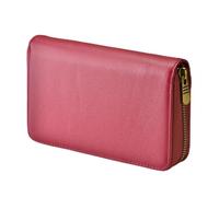 Asvine Stylo plume Étui à stylo en cuir 10 fentes divisées Porte-stylo Organisateur d’affichage fait à la main Pochette zippée