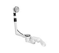 ASW garniture de vidange pour bacs normaux 101211 complet avec bouchon et rosace de trop-plein