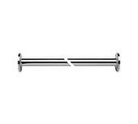 ASW série 1000 tringle à rideau de douche 103536 2000 mm, d= 25mm, design droit, laiton chromé
