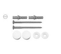 ASW Stedo WC accessoire 470483 6 x 70 mm, capuchons chromés