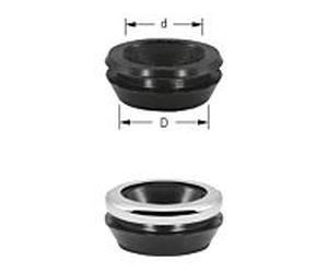 ASW Stedo WC connecteur 170048 Ø 55 mm, tube 28-32 mm, noir