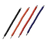 Asyduey 4 Pièces Superbit Tournevis Flexible, Extension de Bit de Perceuse Flexible, Rallonge D'Arbre Flexible Comme Indiqué