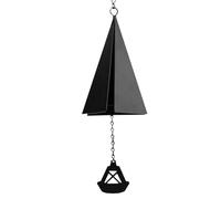 Asyduey Bouée Carillon à Vent Triangle de Fer Carillon à Vent Pendentif Décoration Facile à Utiliser