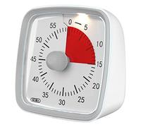 Asyduey Minuterie de 60 Minutes, Minuterie de Salle de ompte à Rebours pour Enfants et Adultes, Outil de Gestion Du Temps pour Enseigner le Gris