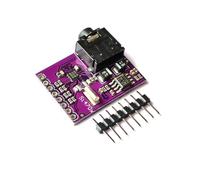 Asyduey Module de Traitement des Données de Diffusion Radio Numérique de la Carte D'Évaluation du Syntoniseur FM Si4703 pour AVR Arm PIC avec Broches. Carte D'Évaluation du Syntoniseur FM Si4703.
