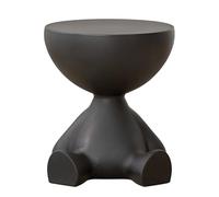 Asyduey Table de Chevet, Table D'Appoint, Table de Rangement, Mini Table Mobile, Table Basse, Noire