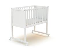 At4 - Berceau Confort 40x80 avec matelas - Blanc