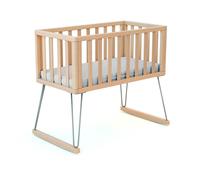 At4 - Berceau Only avec matelas - Hêtre et Acier
