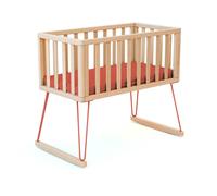 At4 - Berceau Only avec matelas - Hêtre et Terracotta