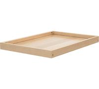 AT4 - Étagère pour table à langer en bois LIMA Hêtre Verni| 72 x 50 x 5,5 cm