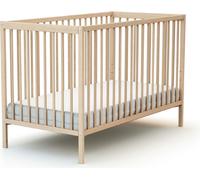 AT4 - Lit Bébé 60 x 120 cm SONA Hêtre Brut