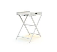 AT4 - Table à langer pliante avec matelas PALA Blanc