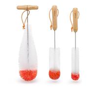 ATDDO Goupillon Bouteille Compatible avec Sodastream, Lot de 3 Brosse de Nettoyage, Long Ecouvillon Nettoyage Verre Biberon Vin Carafe