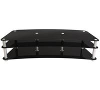 Ateca Simply Curve 1400 Noir - Meuble TV
