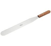 Ateco 1376 Spatule droite avec lame en acier inoxydable 35,6 cm Marron