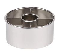 Ateco Coupe-donuts en acier inoxydable de 8,9 cm, argenté
