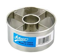 Ateco Coupe-donuts en acier inoxydable de 8,9 cm, argenté