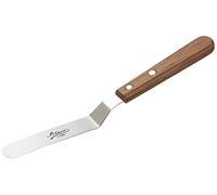 Ateco Spatule de glaçage avec Manche en Bois et Lame de 11,4 cm (Lot de 1), polyacier Inoxydable, Naturel