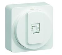 ateha prise RJ45 catégorie 6 UTP pour Grade 1 complet - HAGER WJC220B