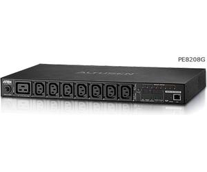 ATEN PE8208G-ATA-G unité de distribution d'énergie 8 sortie(s) CA Noir